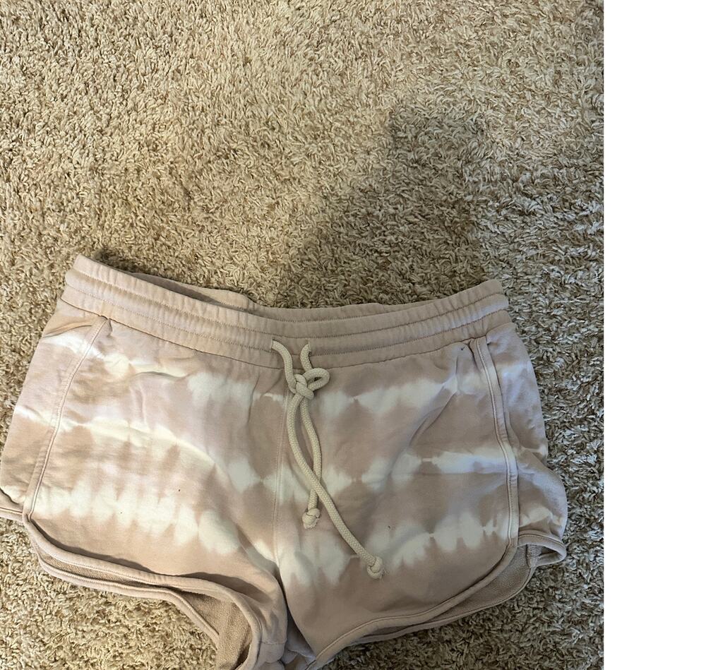 Universal Thread Pink Tan Tie Dye French Terry Shorts XL